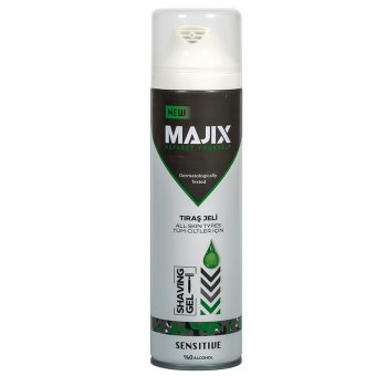 Гель для бритья Majix Sensitive 200 мл