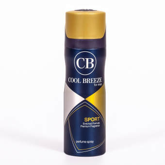 Дезодорант спрей мужской COOL BREEZE CB Sport 200 мл