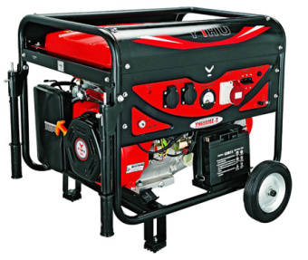 Генератор бензиновый 1ф..5,5 кВт-ручной(Дв.GX390)